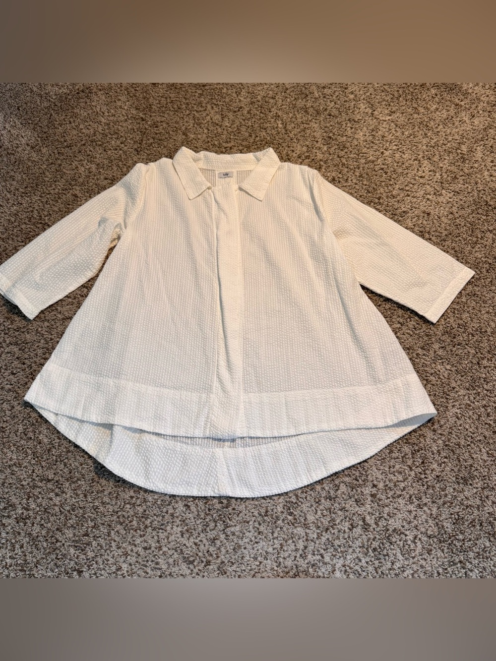 Tulip Alice Seersucker Blouse- XS